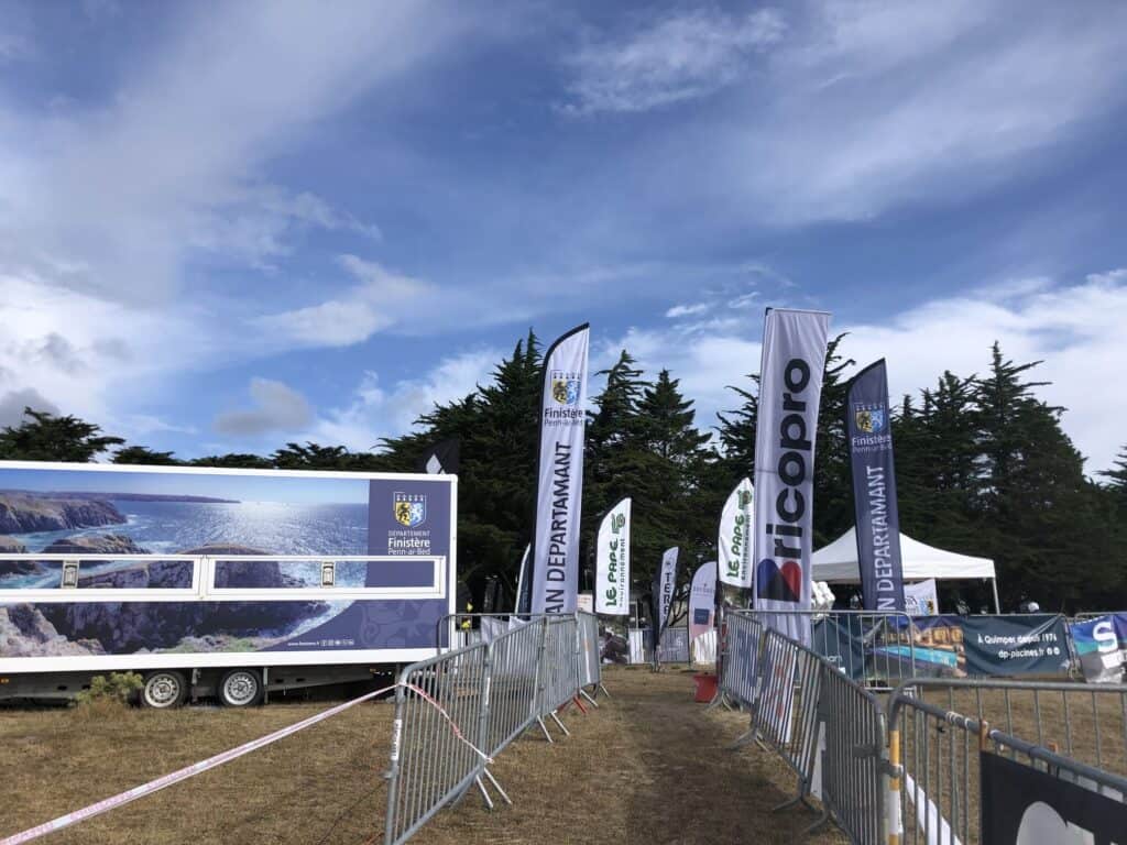 Photo du village sponsors de l'évènement